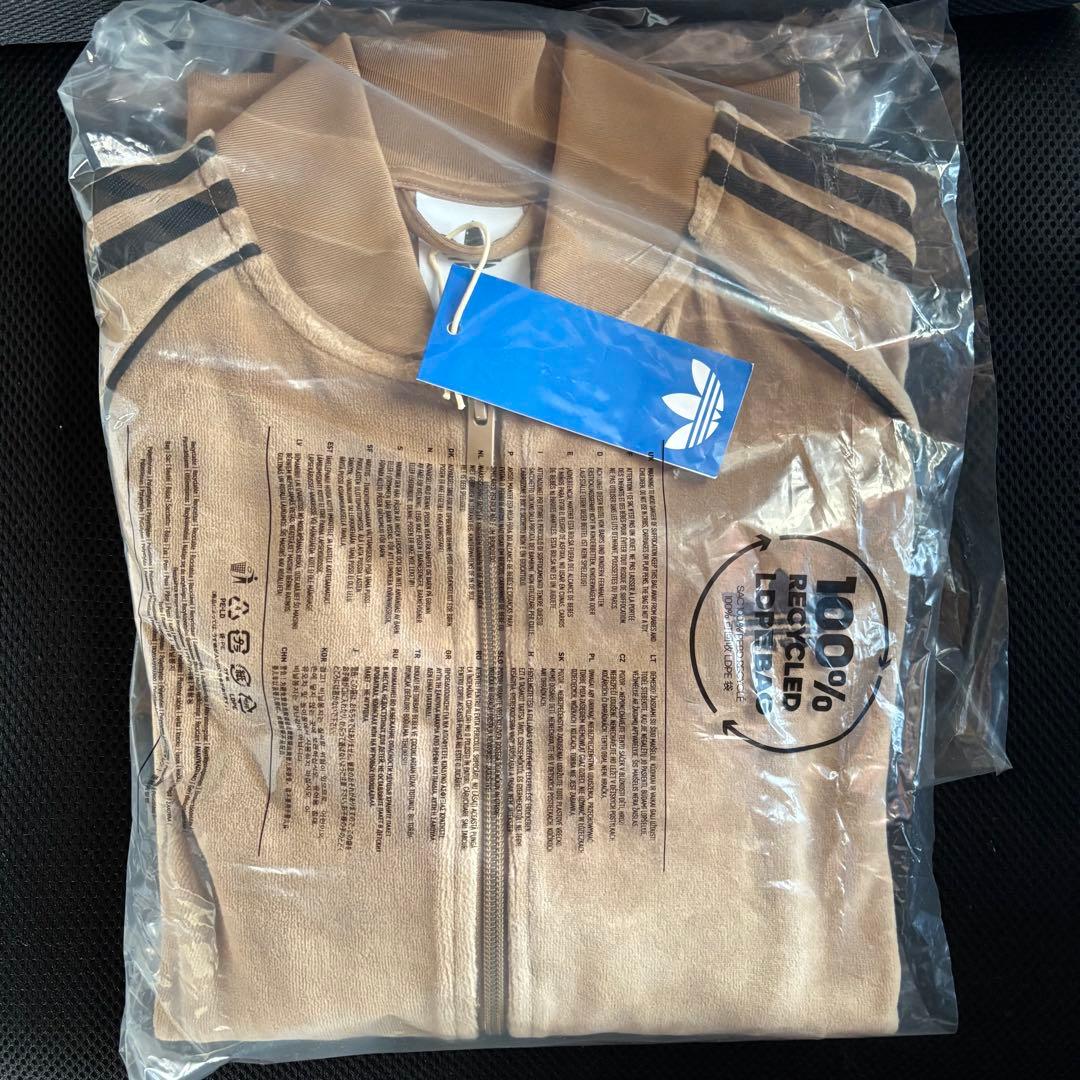 希少XS⭐️adidasアディカラー ブラウン ベロア トラックトップ michi