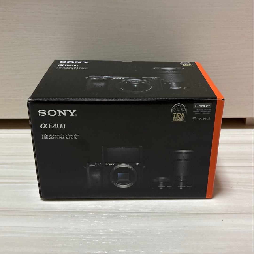 SONYα6400 ミラーレス一眼 ダブルズームレンズキット