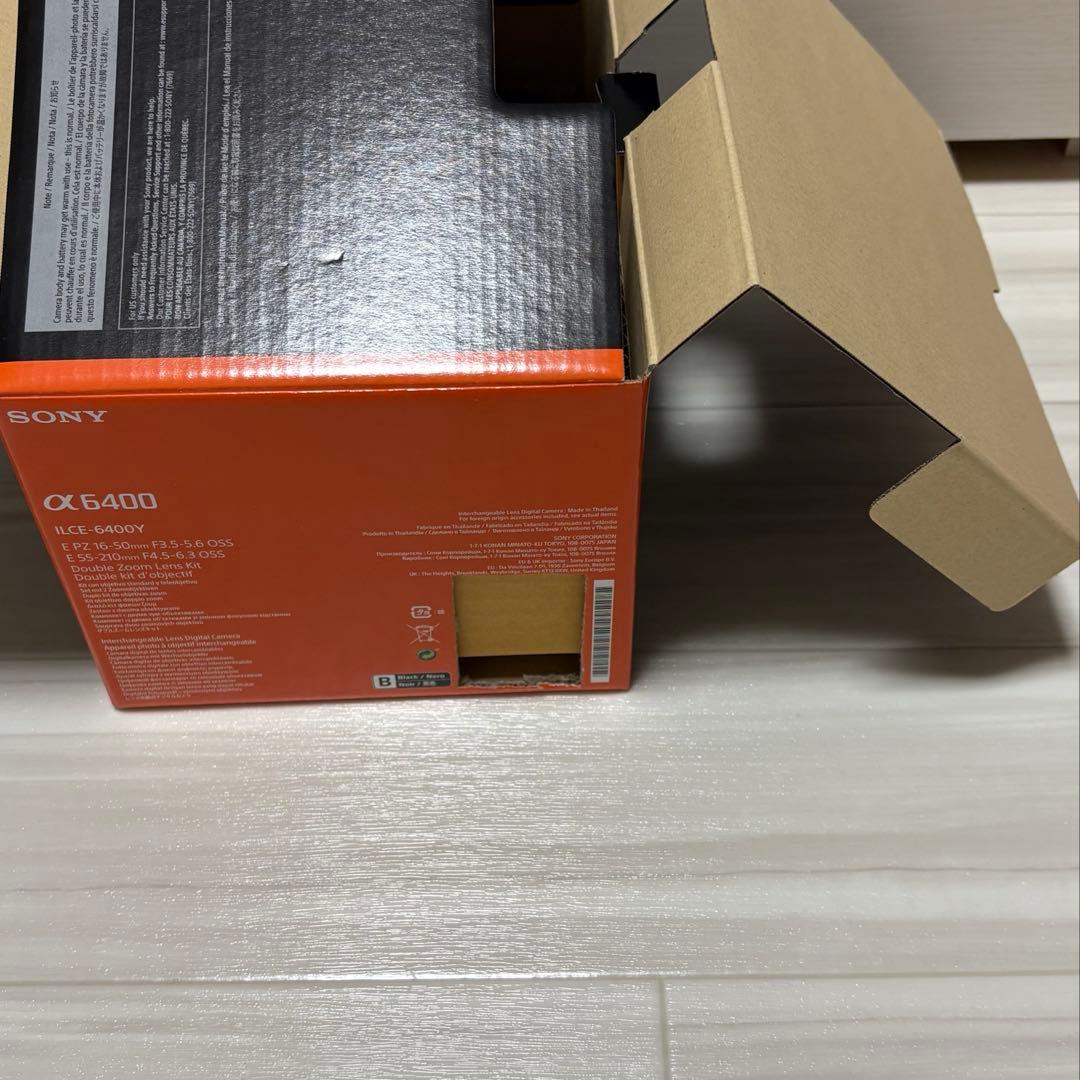 SONYα6400 ミラーレス一眼 ダブルズームレンズキット