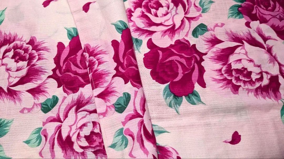 SEIKO MATSUDA ブランド浴衣 ローズ　新品未使用