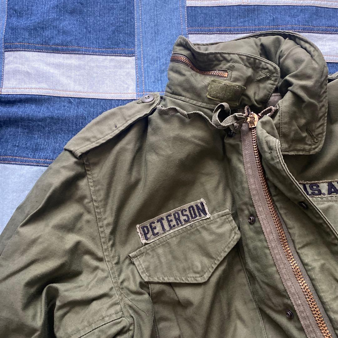 80's 米軍 実物 U.S. ARMY M-65フィールドジャケット