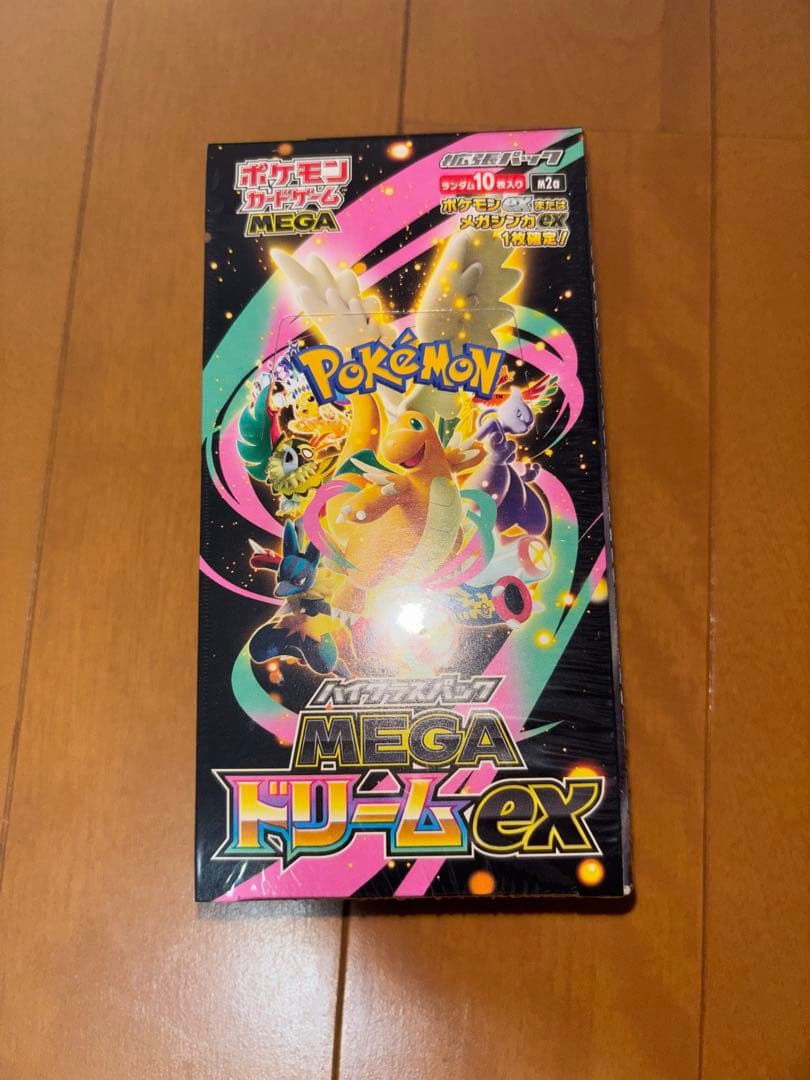 ポケモンカードゲーム MEGAドリームex 10パック入り　【シュリンク付き】
