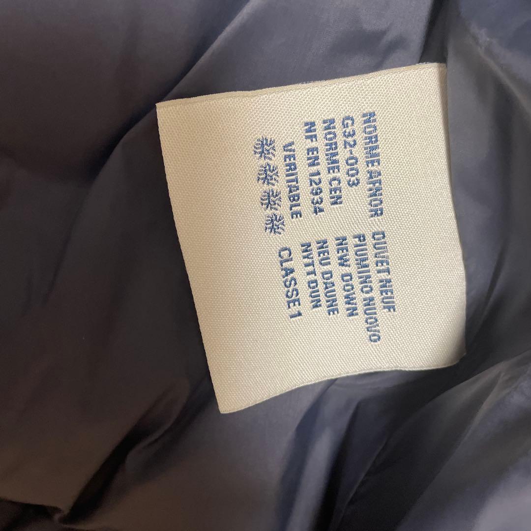 【値下げしました】MONCLER フード付きダウンジャケット ネイビー