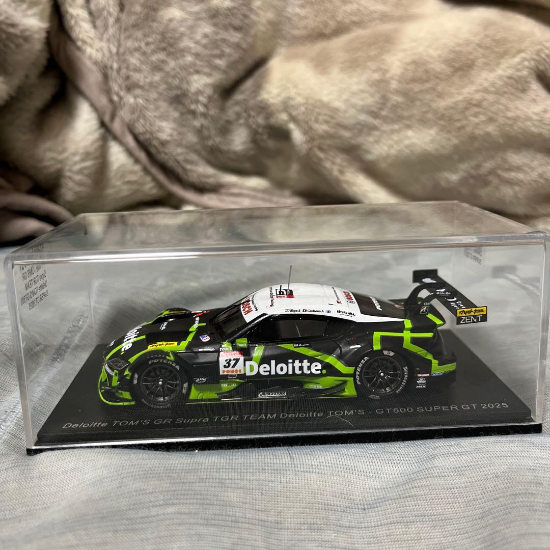ミニカー Deloitte TOM'S GR Supra GT500 2025