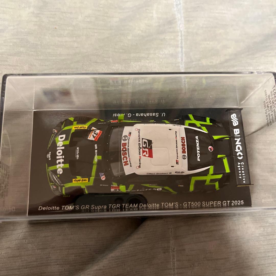 ミニカー Deloitte TOM'S GR Supra GT500 2025