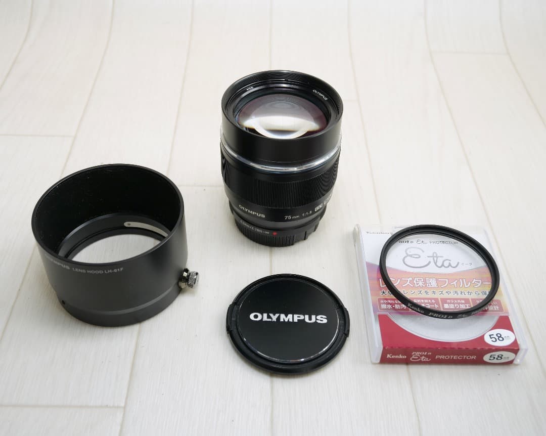 レンズ(単焦点) OLYMPUS M.ZUIKO DIGITAL 75mm f1.8/LH-61F