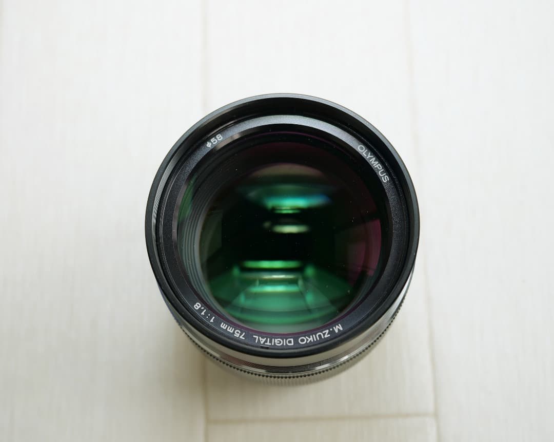 レンズ(単焦点) OLYMPUS M.ZUIKO DIGITAL 75mm f1.8/LH-61F