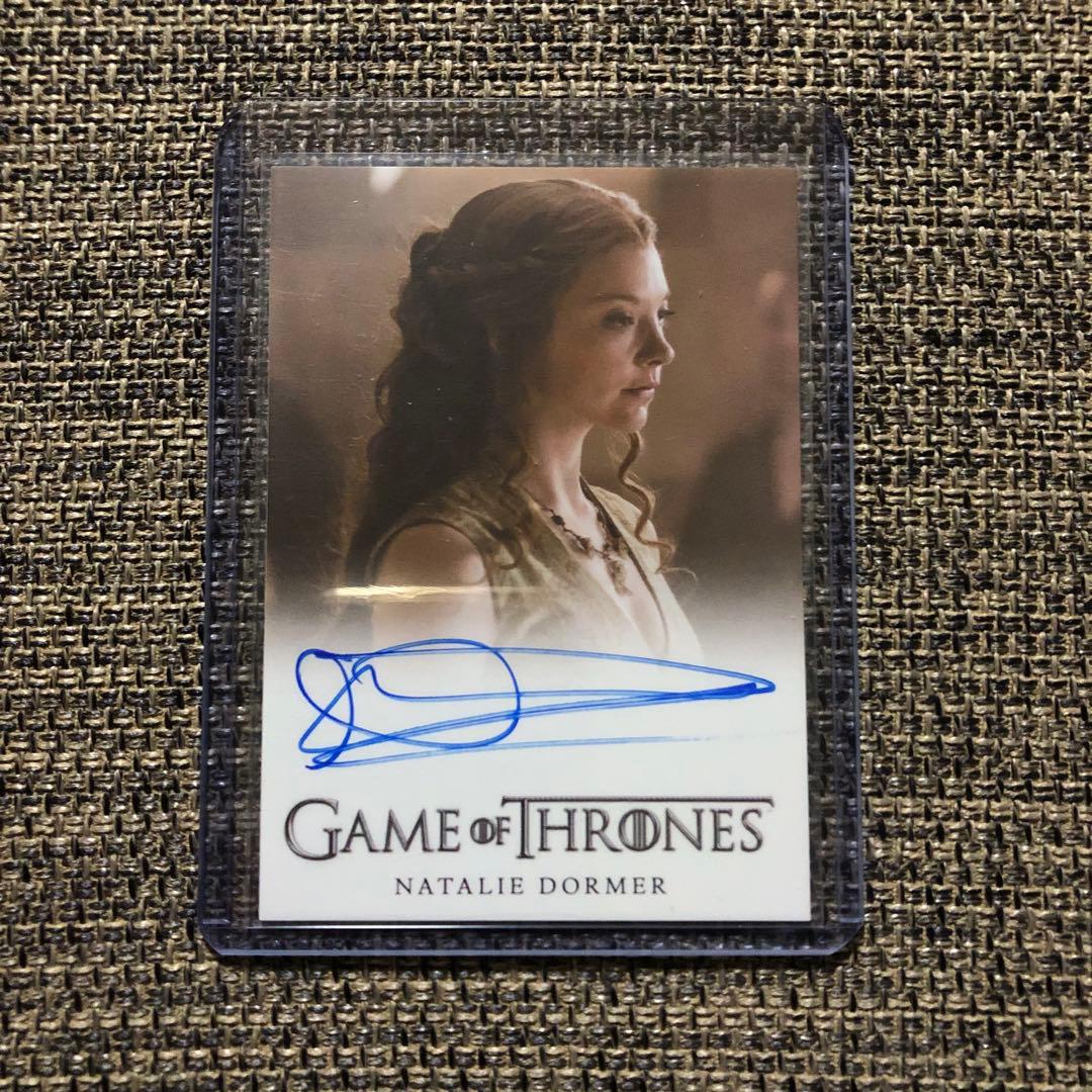 Game of Thrones ナタリー・ドーマー 直筆サインカード