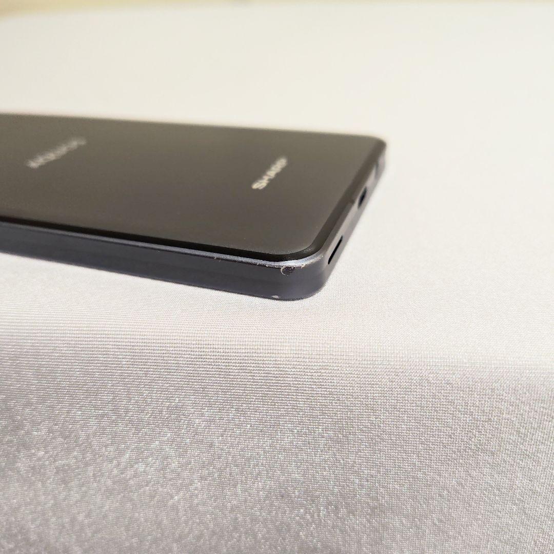 スマホ SHARP AQUOS sense 6 SH-M19 ブラック