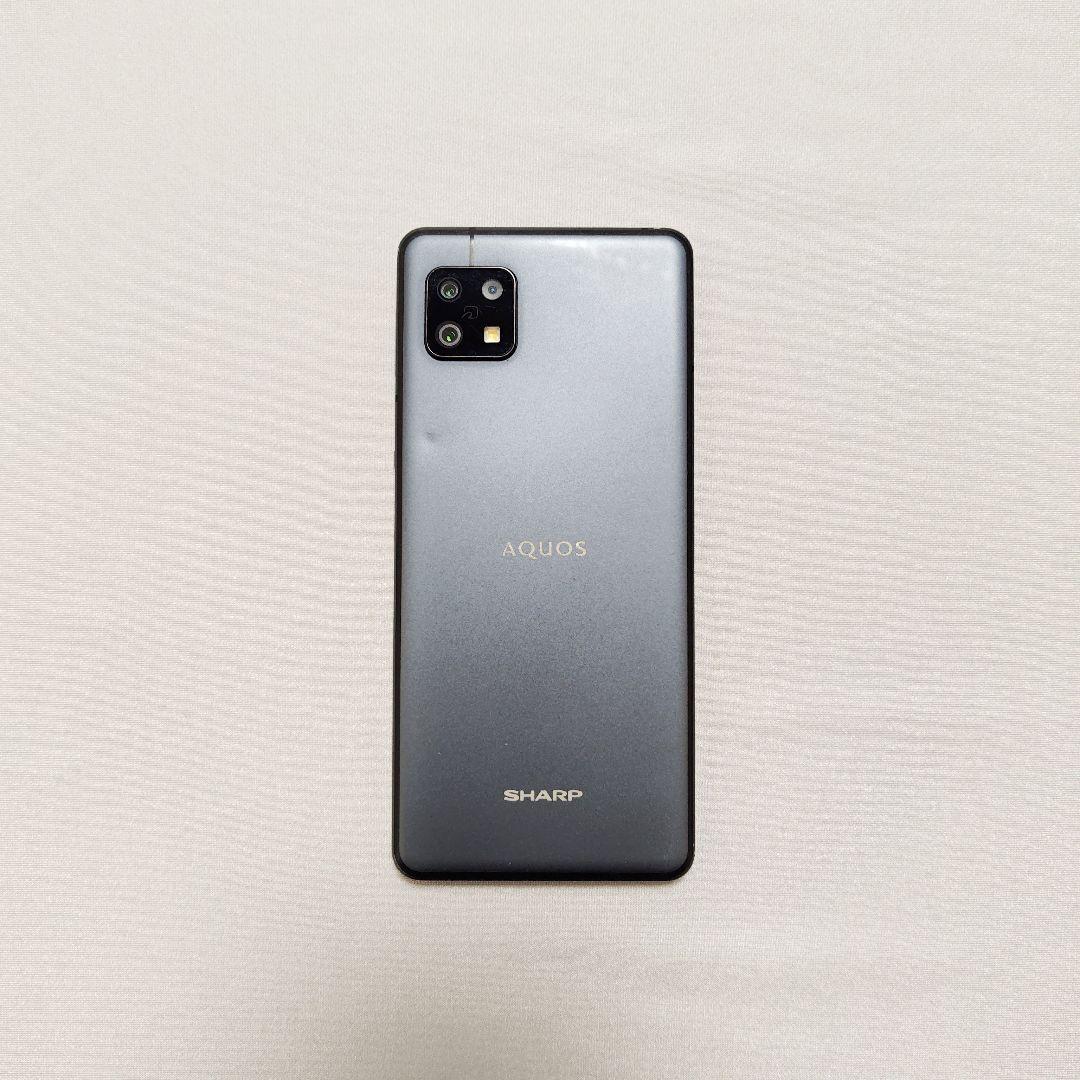 スマホ SHARP AQUOS sense 6 SH-M19 ブラック