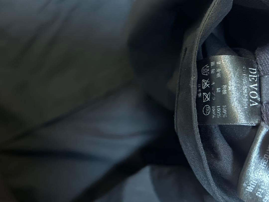 DEVOA 和紙テーラードジャケット　archive