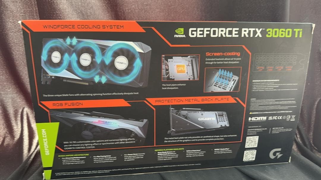グラフィックボード・グラボ・ビデオカード GIGABYTE GEFORCE RTX 3060 TI