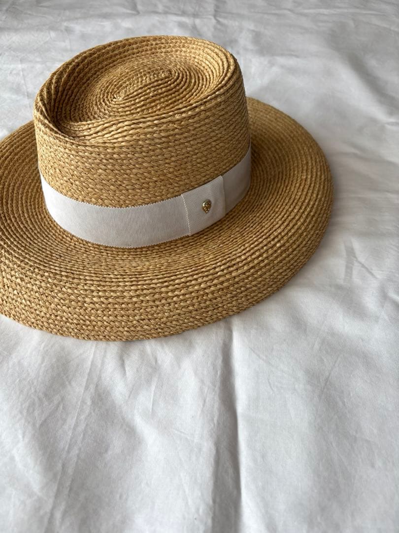 レア　美品　HELEN KAMINSKI opesa ラフィアハット　麦わら帽子