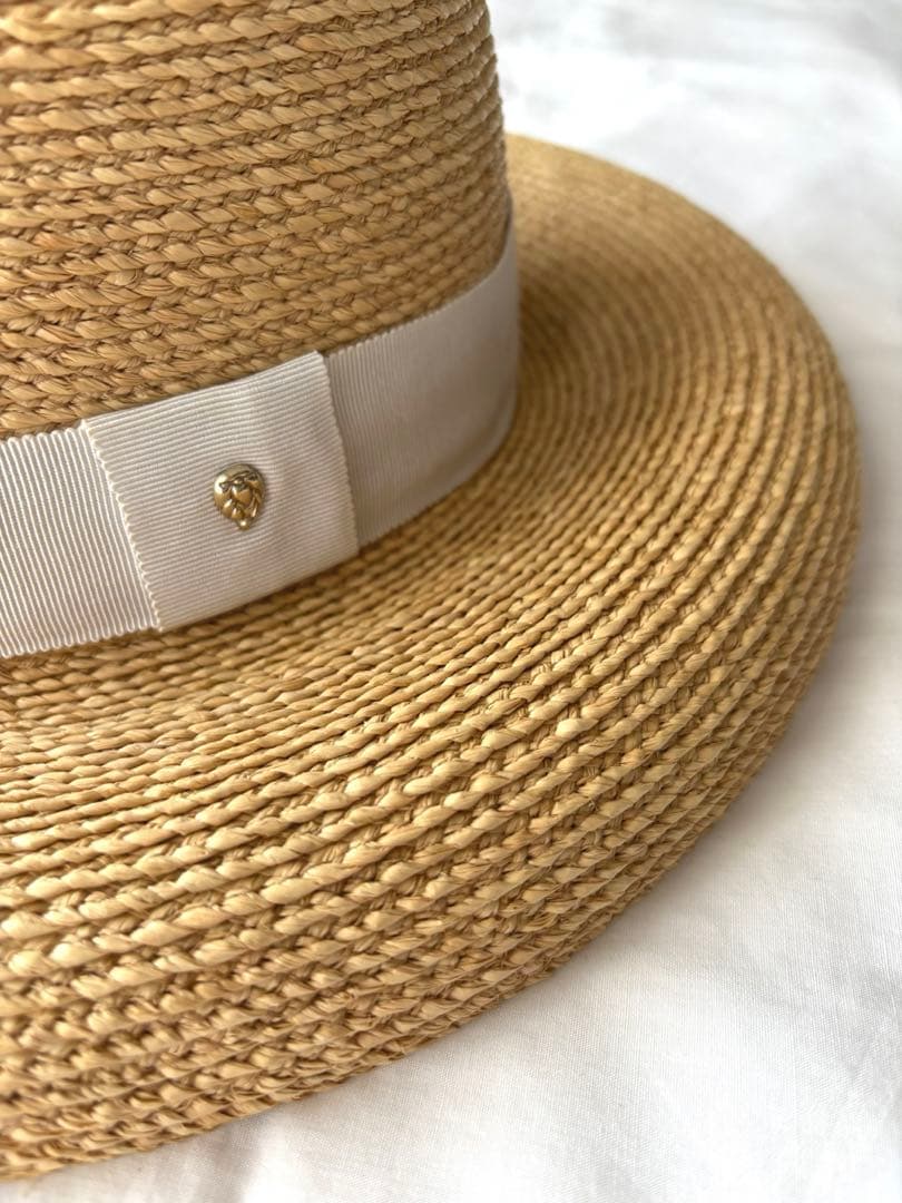 レア　美品　HELEN KAMINSKI opesa ラフィアハット　麦わら帽子