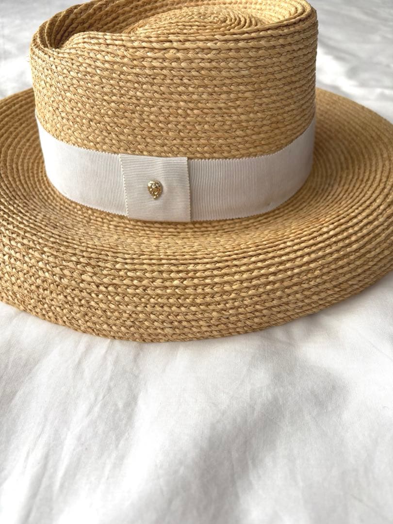 レア　美品　HELEN KAMINSKI opesa ラフィアハット　麦わら帽子