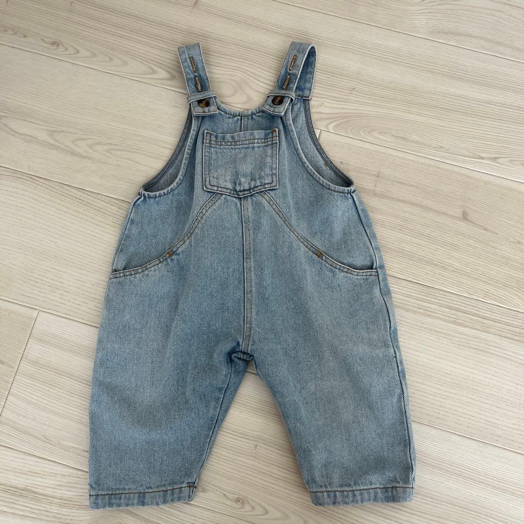 the simple folk ダンガリー オーバーオール