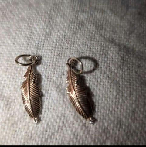 ぴよちゃん　2点おまとめ　agete　アガット　k10ゴールド フェザー