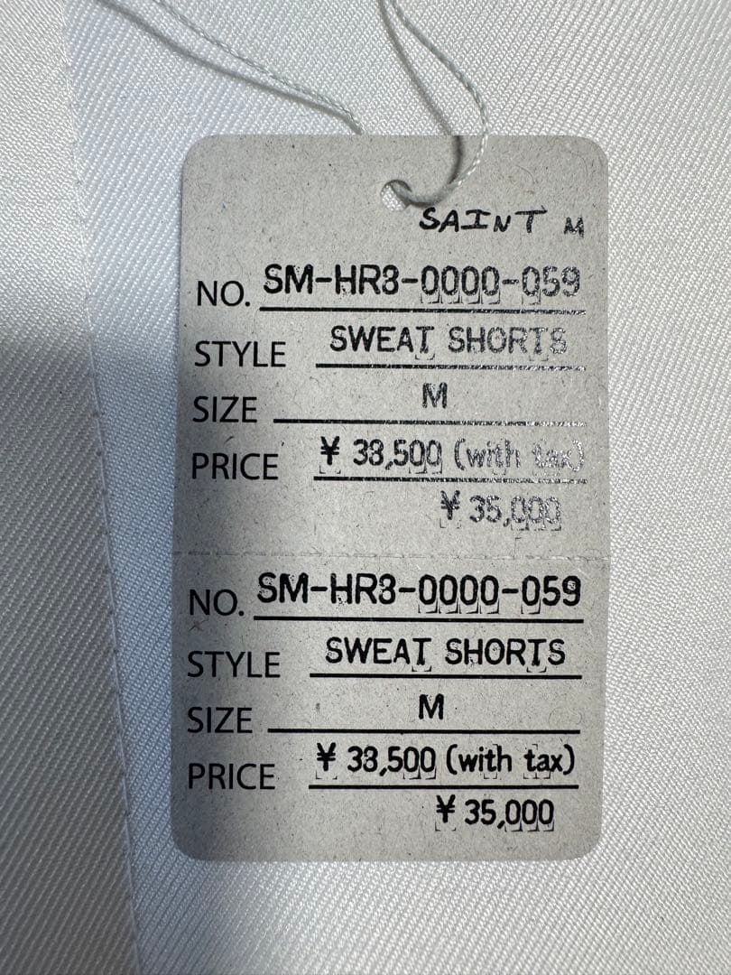 SAINT M××××××スウェットショーツRIBON SAINT SHORTS