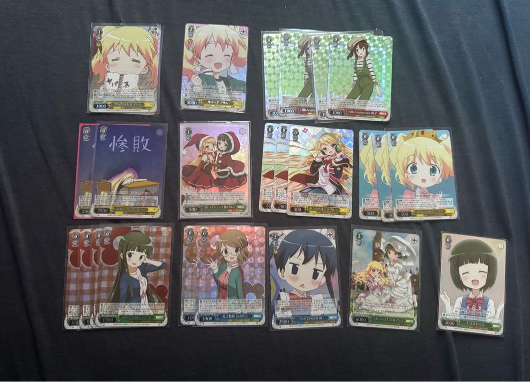 ヴァイスシュヴァルツ きんいろモザイク　ホイル