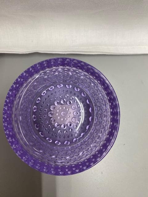 未使用　イッタラ カステヘルミ　キャンドルホルダー　ラベンダー＆ペールピンク