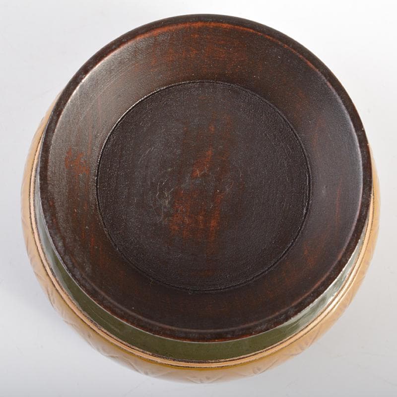 Teafortwo　漆工　川合漆仙造　獨楽莨入煙草入　共箱　V　R6868