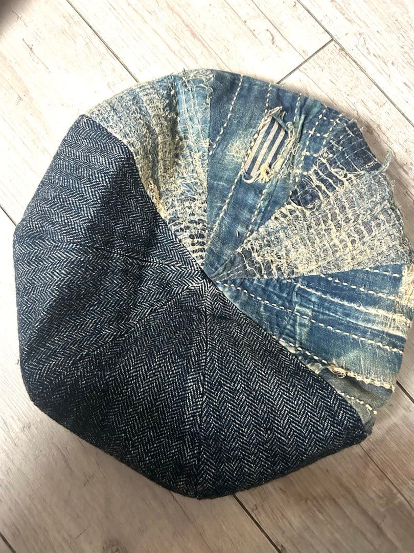 KAPTAL キャピタル　KOUNTRY パッチワーク ベレー帽