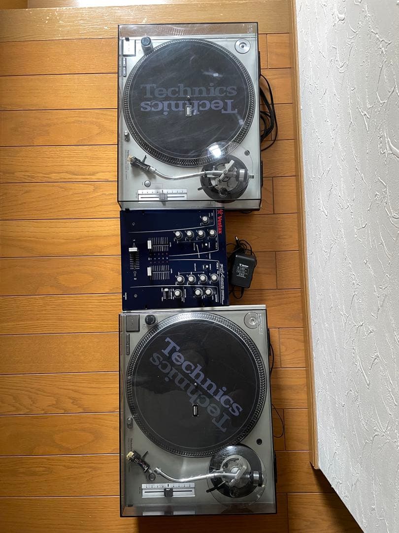 Technics SL-1200 ターンテーブル2台ミキサーセット