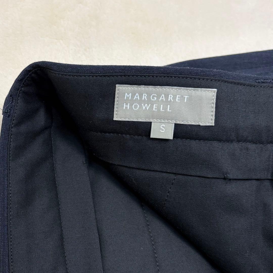 MARGARET HOWELL 新品未使用タグ付 トラウザーズ ウールスラックス