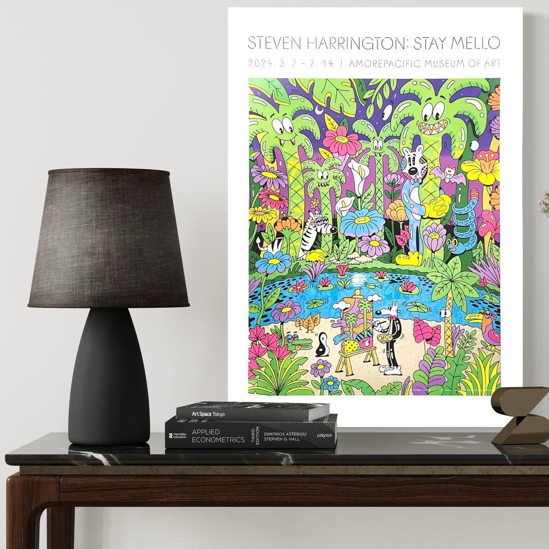 ラスト1枚【日本未入荷】スティーブン・ハリントン　エキシビジョンポスター②