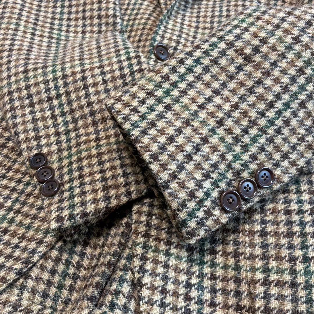 De Petrillo チェック柄 テーラードジャケット　44