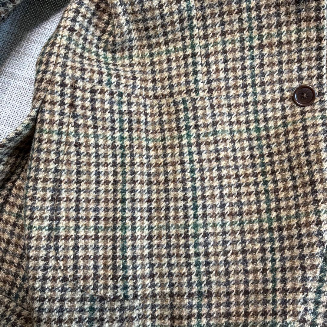 De Petrillo チェック柄 テーラードジャケット　44