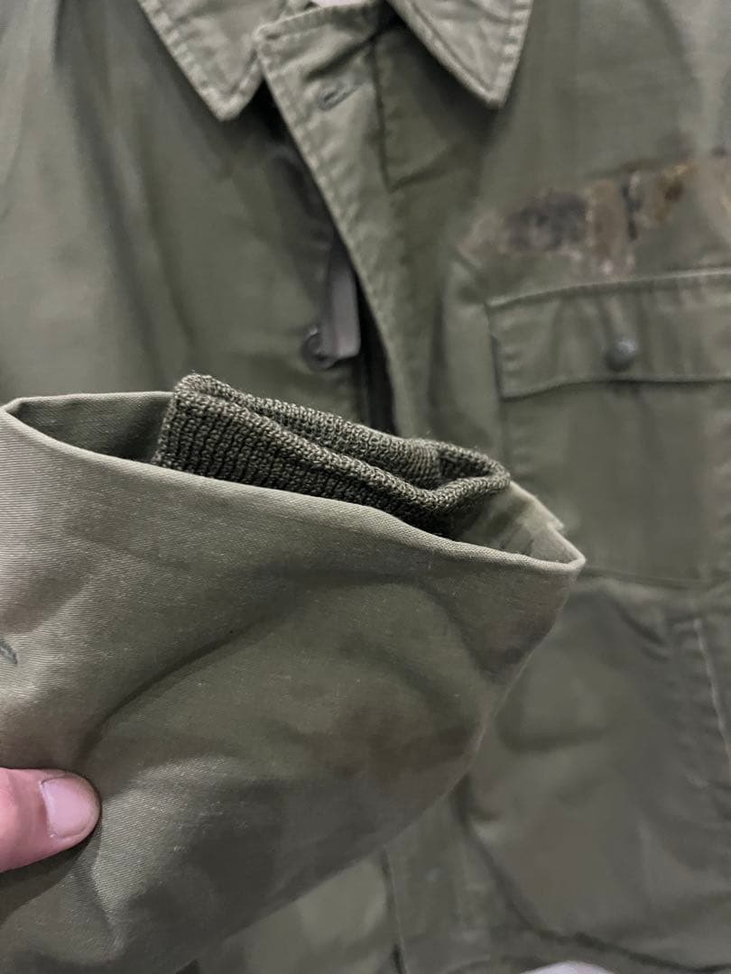 70s US.NAVY A-2デッキジャケット　サイズM 米軍実物
