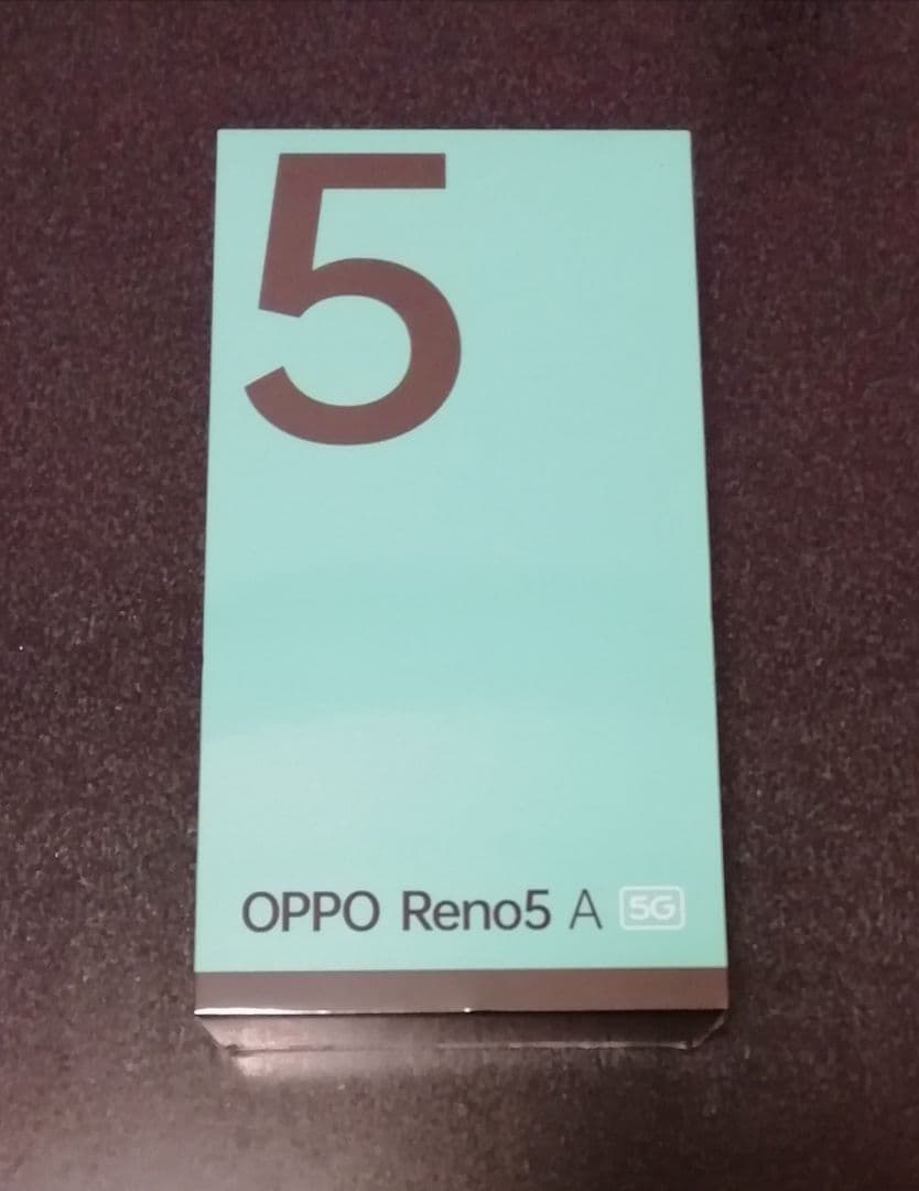 OPPO Reno5 A ワイモバイル版 A103OP シルバーブラック 未開封