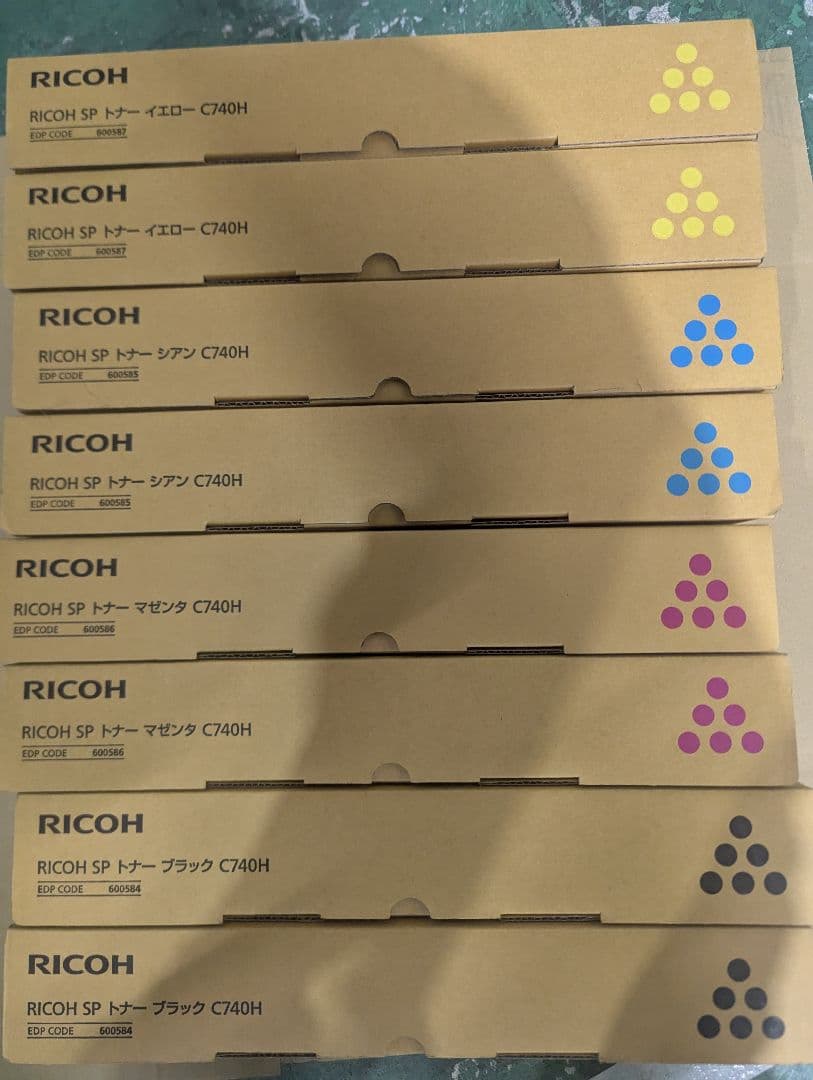 RICOH SP トナー C740H 4色セット