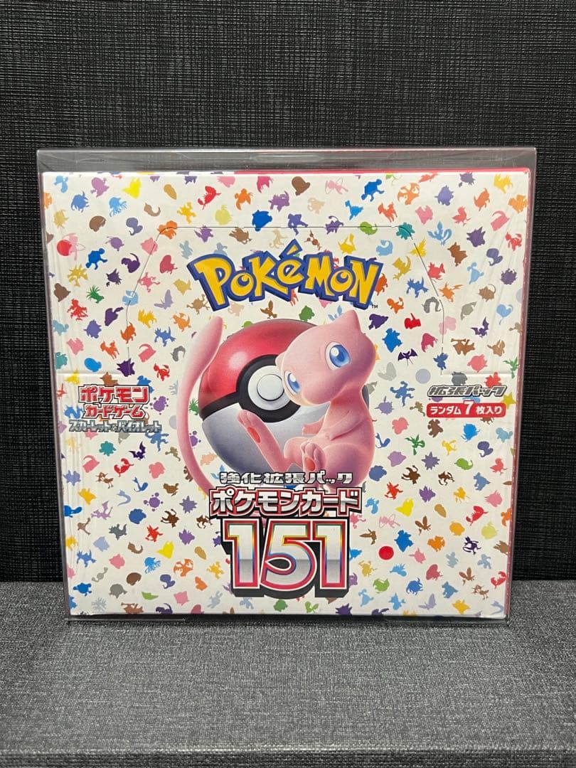 ポケモンカード 151 1box シュリンク付き未開封box