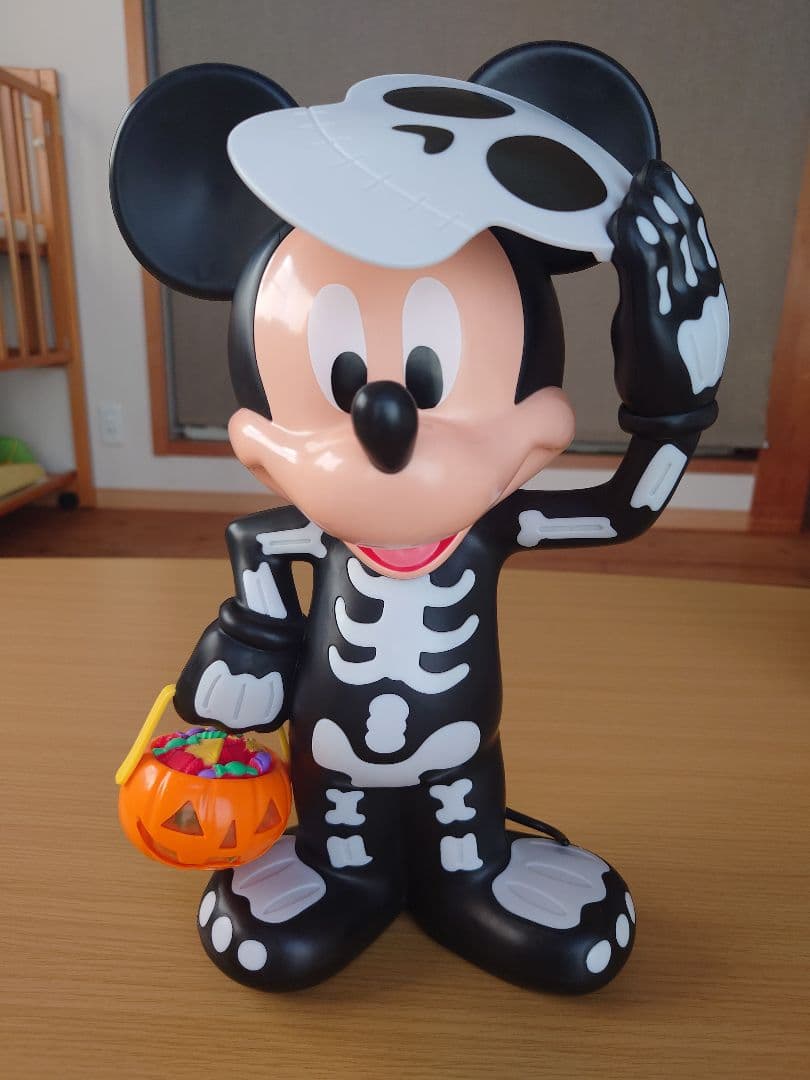 ミッキーマウス 骸骨 ハロウィン　ポップコーンバゲット