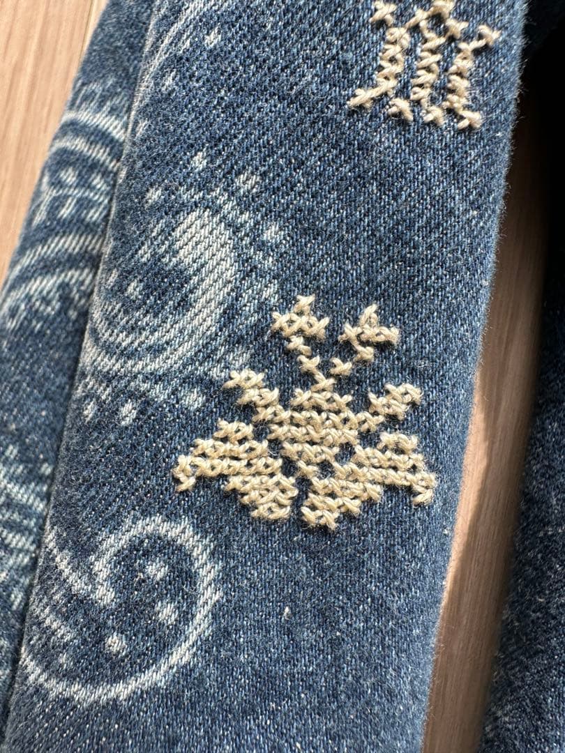 【激レア/日本未発売】Levi's × Adish 刺繍 カバーオール XL