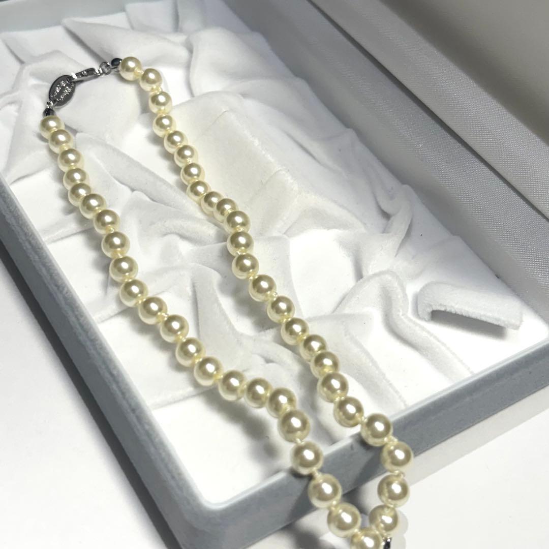 未使用級　正規品　ヴィヴィアンウエストウッド　パールネックレス　オーブ 長さ39