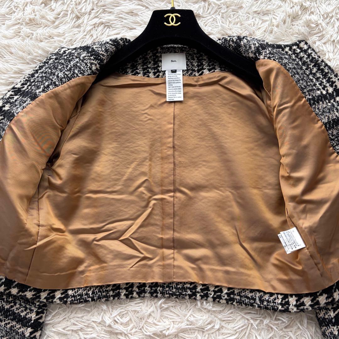 【美品✨】Sov. ダブルスタンダードクロージング ツイードジャケット 36