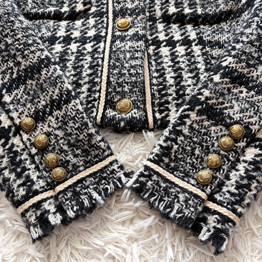 【美品✨】Sov. ダブルスタンダードクロージング ツイードジャケット 36