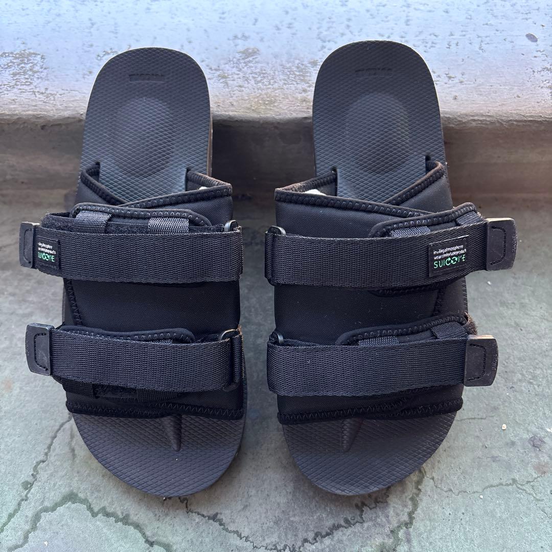 靴 SUICOKE MOTO-Cab-ECO Black 10