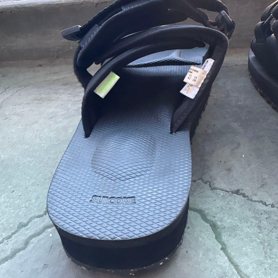 靴 SUICOKE MOTO-Cab-ECO Black 10