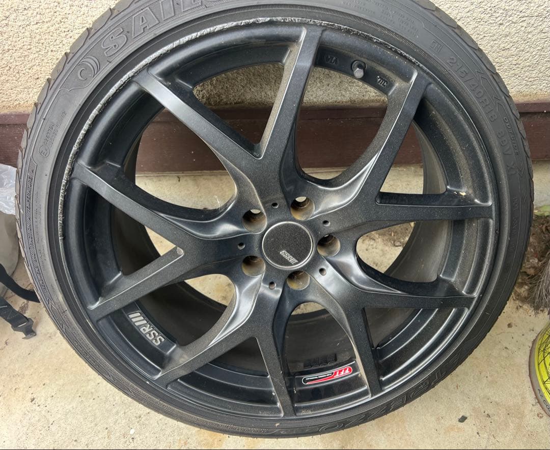 ミラSSR GTV03 18インチ8.5J+44 pcd100 5h 4本