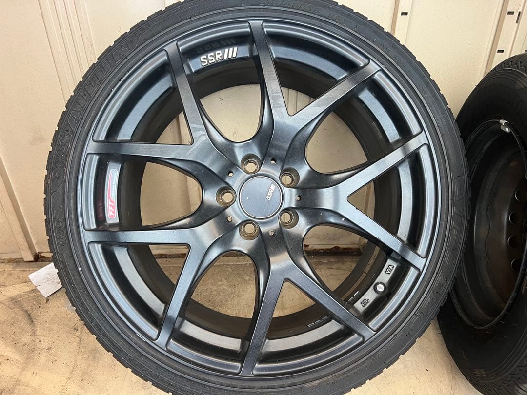 ミラSSR GTV03 18インチ8.5J+44 pcd100 5h 4本