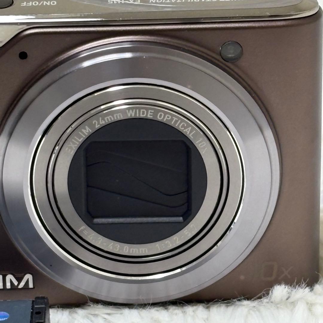 CASIO カメラ　エクシリム　EX-H15 ブラウン コンデジ　動作品