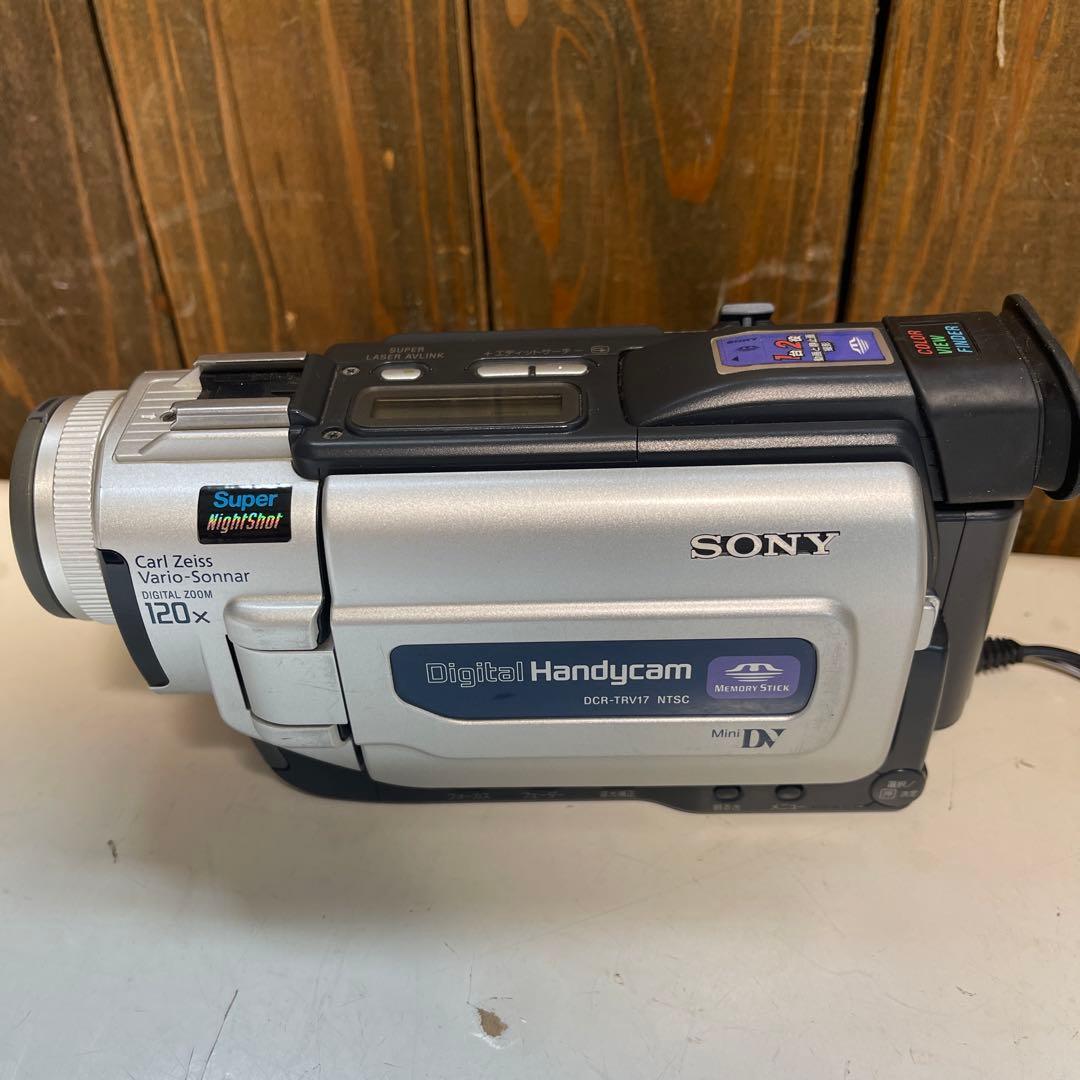 Mini DV　ソニービデオカメラ　SONY DCR-TRV17