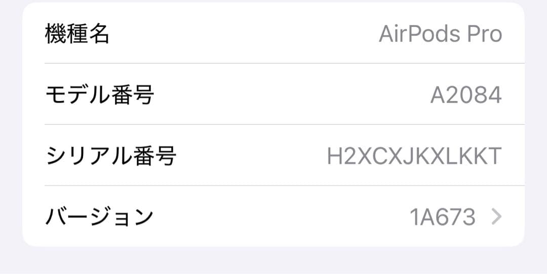 Apple AirPods Pro正規品