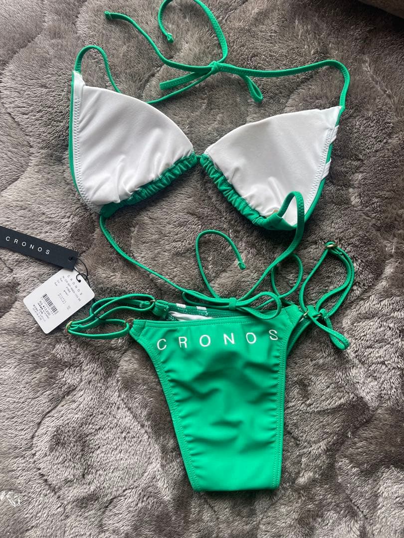 CRONOS グリーン三角ビキニ