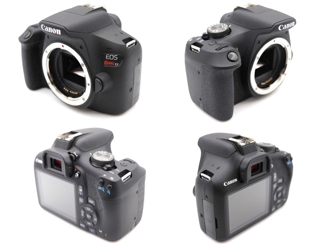 ☆美品【Canon】EOS REBEL T7 (X90相当）+ レンズセット