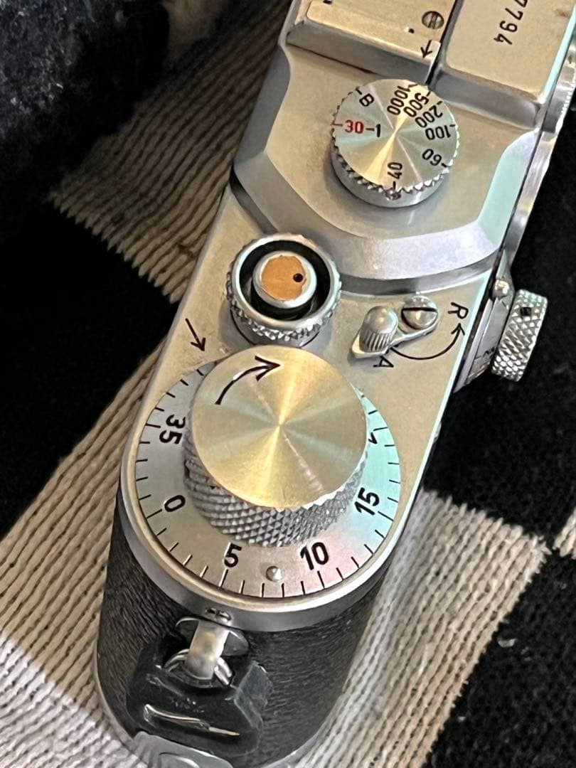 Leica Ⅲc バルナックライカ 革ケース、Fedレンズ付き